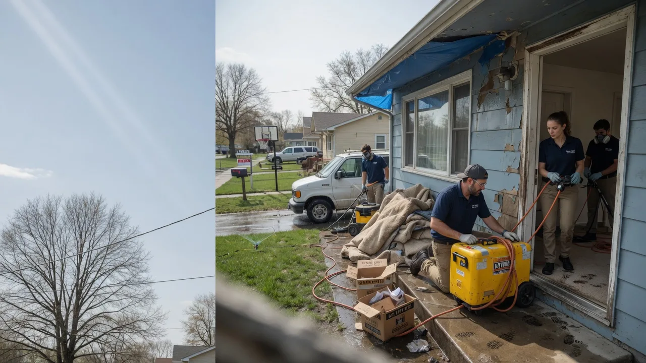 Basement Flood Cleanup in Lucerne, IN near me